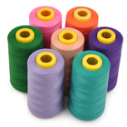 40s/2 sewing thread white black thread polyester manufactures 5000 yards 5000m polyester sewing thread 40/2