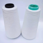 Hand Knitting 100 Spun Polyester Yarn , Crease Resistant Polyester Yarn Low Shrink