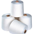 Raw White 100% Ring Spun Polyester Yarn 30S/2 30S/3 For Sewing