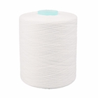 20/2 20s/3 Raw White 100% Polyester Ring Spun Yarn Industrial For Sewing Knitting