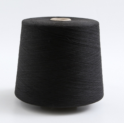 White Polyester Yarn Dyeing , 100 Spun Polyester Sewing Thread For Hand Knitting