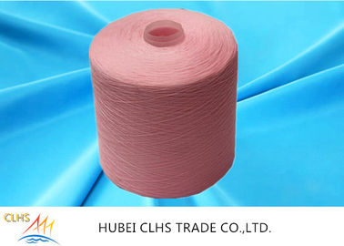 Textile Polyester Ring Spun Yarn , S Twist Weaving Polyester Core Spun Yarn