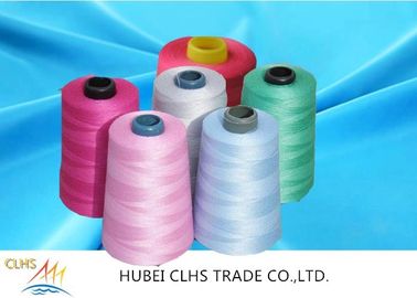 Good Evenness Polyester Core Spun Thread , Multi Colored Threads For Sewing