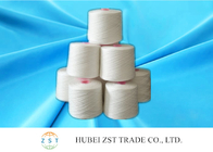20/2 Raw White 100% Polyester Spun Yarn With Dyeing Tube