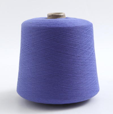 100% Virgin Spun Dyed Polyester Yarn 40 / 2  AA Grade For Sewing Thread / Embroidery