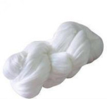 Knotless Raw White Yar For Garment , Super Bright Polyester Twisted Yarn