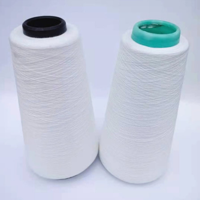 Low Elongation Weaving Polyester Knitting Yarn Plastic Tube Good Evenness