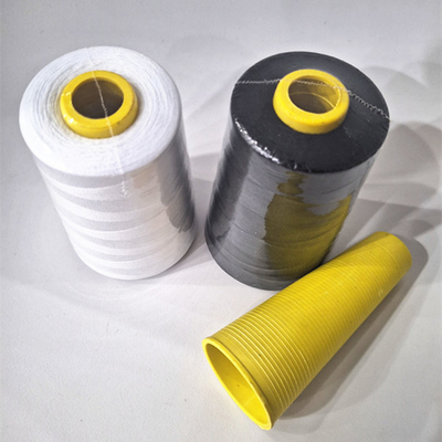 In Stock Wholesale Solid Color Dyed Spun 100% Polyester Yarn With Different Colors 40/2 Polyester Sewing Thread