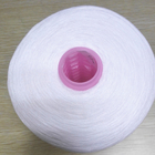 High Strength 40/2 402 502 302 Raw White Color Black Polyester Sewing Yarn