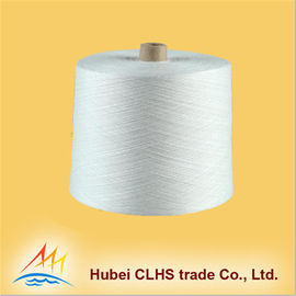 Textile Polyester Ring Spun Yarn For T Shirts , Crease Resistant Polyester Yarn