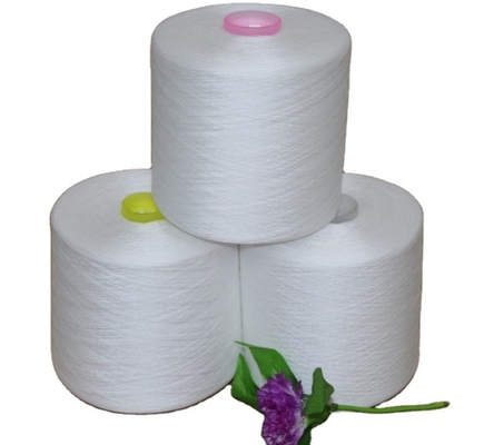Durable RW 100% Polyester Ring Spun Yarn For Sewing