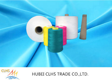 100 Polyester Core Spun Thread 40 Count , Durable Raw Polyester Ring Spun Yarn