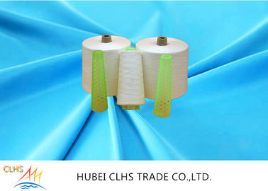 40/2, 50/2, 60/2 Single Twist  Polyester Core Spun Yarn , Polyester Weaving Yarn Less Broken Ends