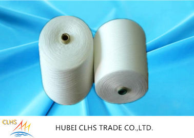 Commercial Durable Semi Dull Polyester Yarn 100% Polyester Stable Fiber Anti - Pilling