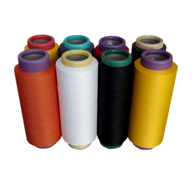 150D/48F DTY Polyester Yarn For Knitting NIM , SIM , HIM