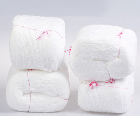 DTY Raw White Nylon 6 Yarn For Sewing , Weaving , Knitting