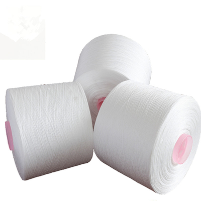 High Quality 60/3 Raw White 100% Yizheng Polyester Ring Spun Yarn