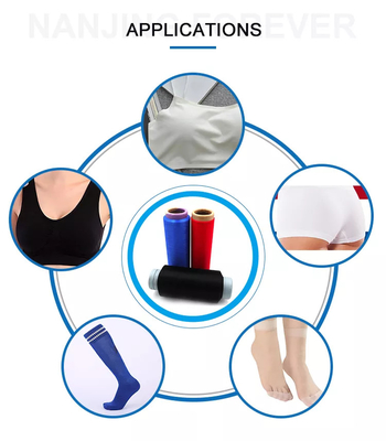 High Elastic 100% Nylon Yarn , Polyamide Yarn 70D ,100D