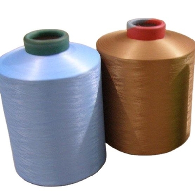 Factory Price DTY Yarn Dyed Polyester Yarn Elastic Polyester Silk Hot Sale