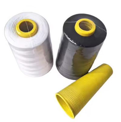 Good Fastness Spun Poly Thread 5000 Meters , Multi Color Spun Polyester Sewing Thread