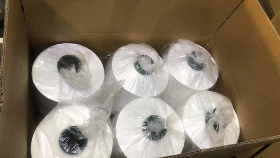 DTY NIM Raw White 150D/48F Semi Dull Polyester Yarn