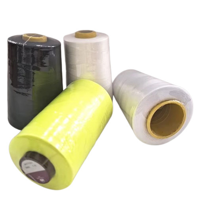 Dyed Core Spun Polyester Sewing Thread 20 / 2 20 / 3 , Golden Textured Polyester Thread