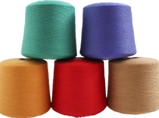 Hot Sale 40/2 Colored 100% Polyester Yarn For Fabric