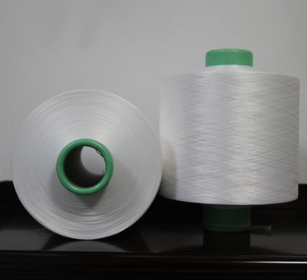 White 100D/36F DTY Polyester Yarn NIM SD 100% Polyester Draw Texturing Yarn