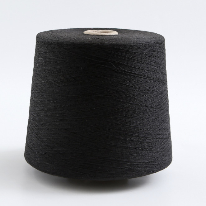 40/2 50/2 60/2 Black Red Blue Green Gray 100% Polyester Dyed Spun Yarn