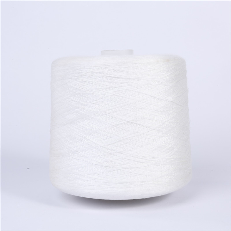 100% Virgin Core Spun Polyester Sewing Thread , Textured Polyester Yarn Superior Durability 