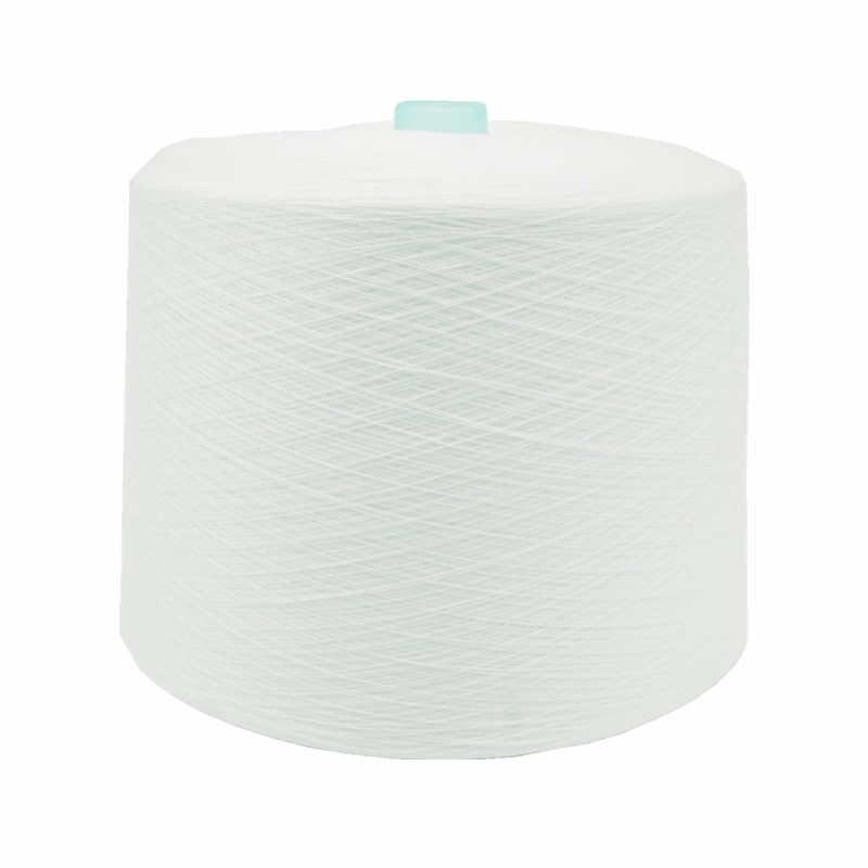 20/2 20/3 20/4 Raw White 100% Polyester Spun Yarn Free Samples