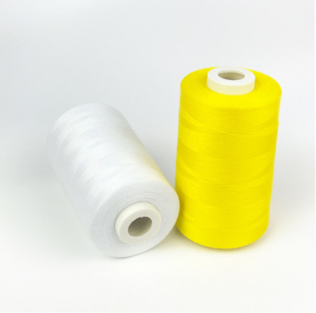 Factory Direct Sale 202 402 Polyester Sewing Machine Thread Colorful Small Big Roll Sewing Thread