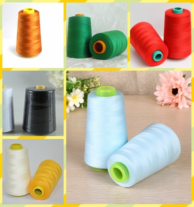 60s/2 60s/3 100 Spun Polyester Sewing Thread Industrial Sewing Machine